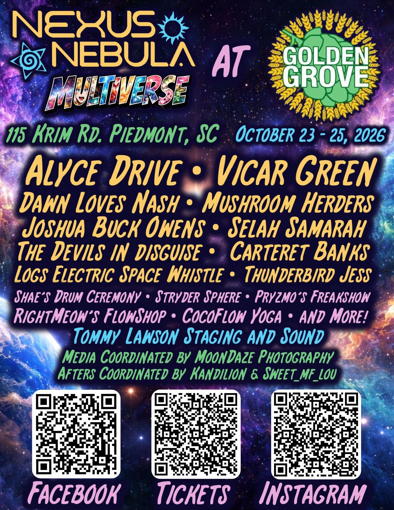Todd Sargent At Nexus Nebula | Multiverse - Easley, SC | October, 23rd to 25th, 2026