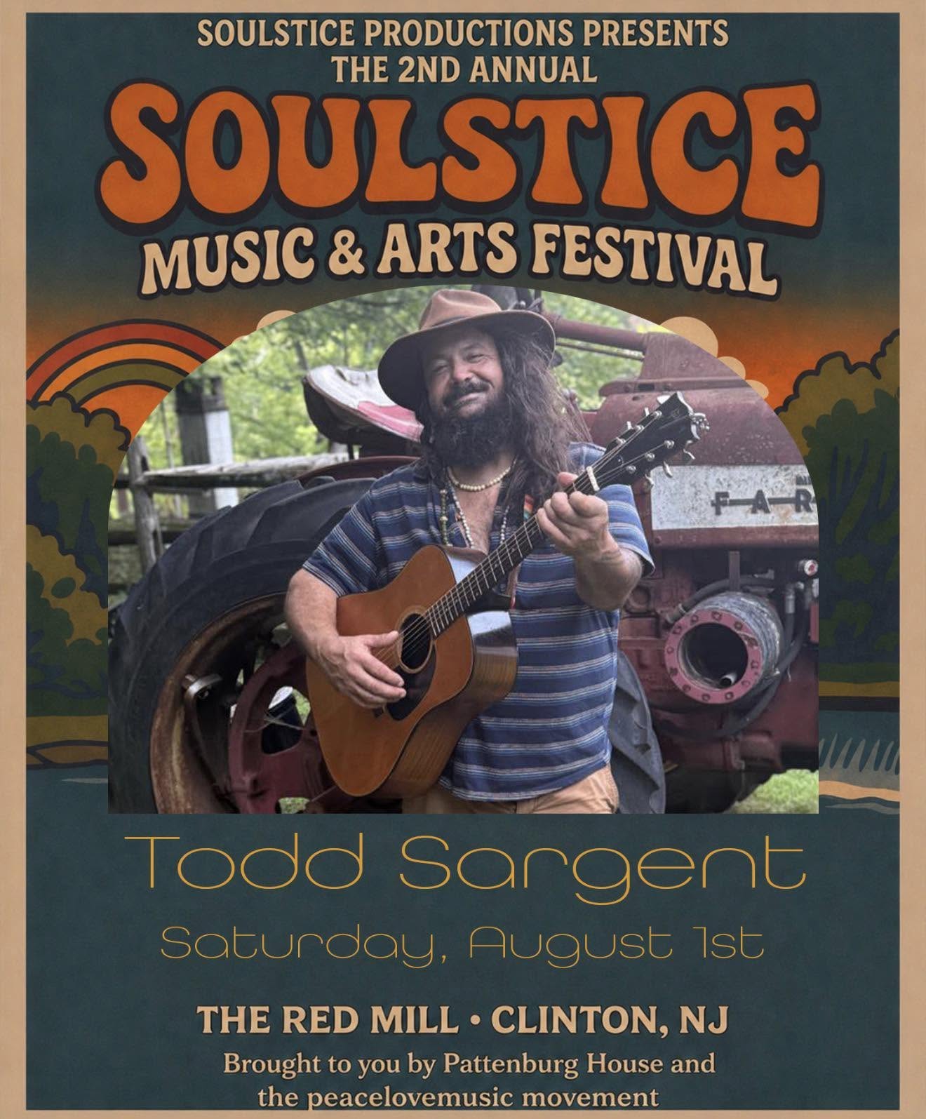 Todd Sargent At Soulstice, Clinton, NJ 8/1/2026